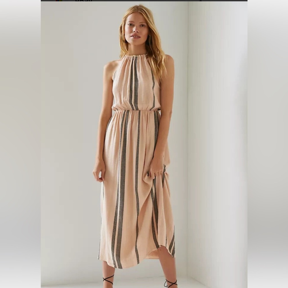 Anthropologie Halter Maxi